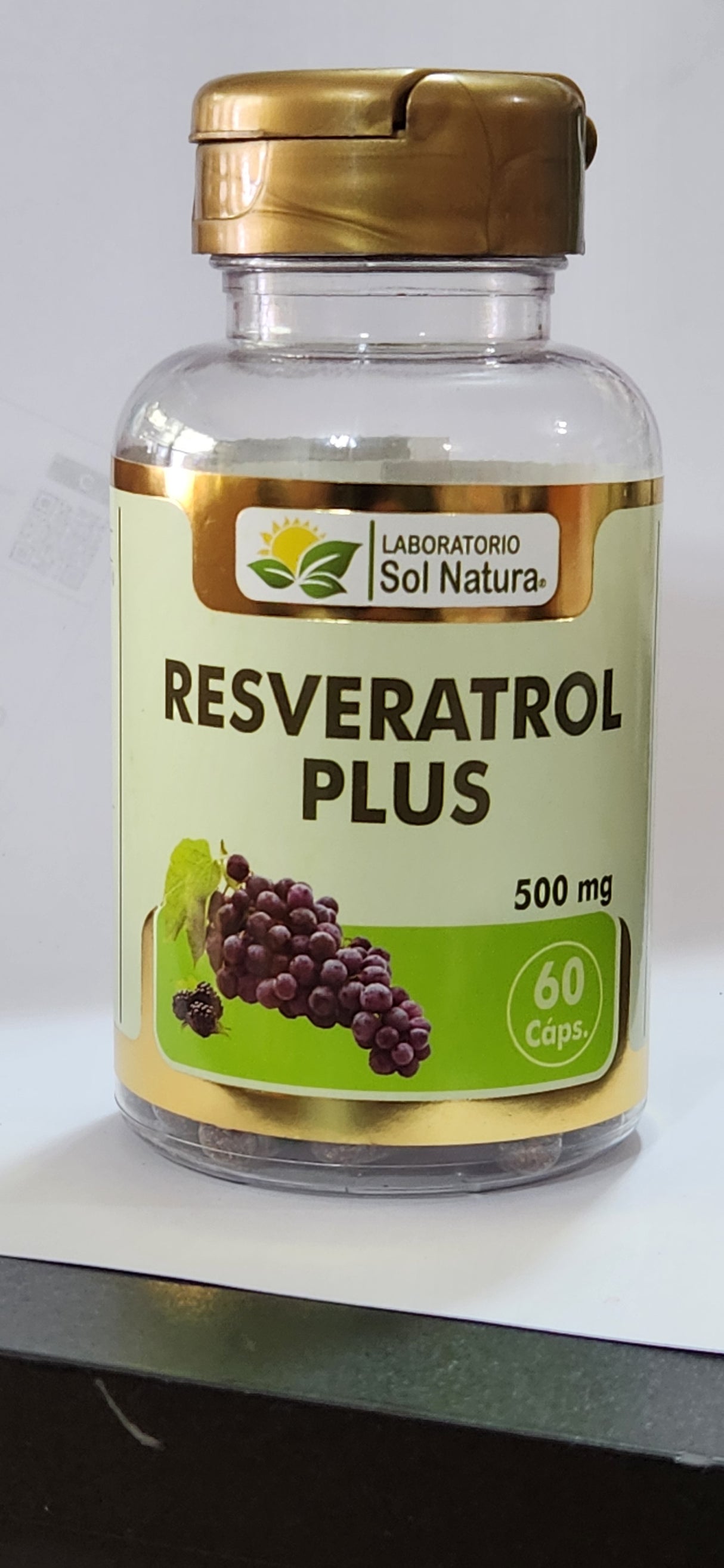 Resveratrol Plus 60 cápsulas 500 mg