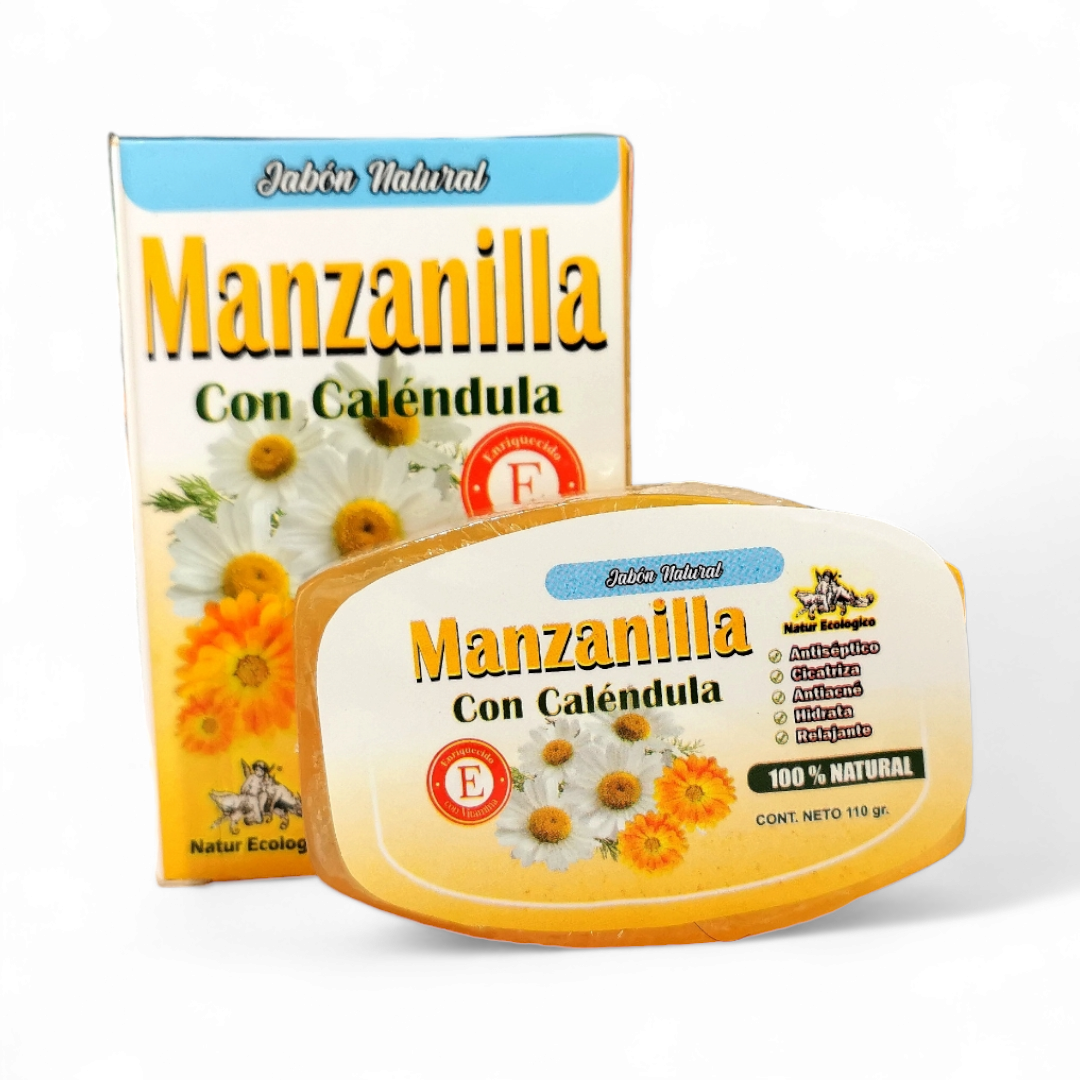 Jabón de Manzanilla con Caléndula