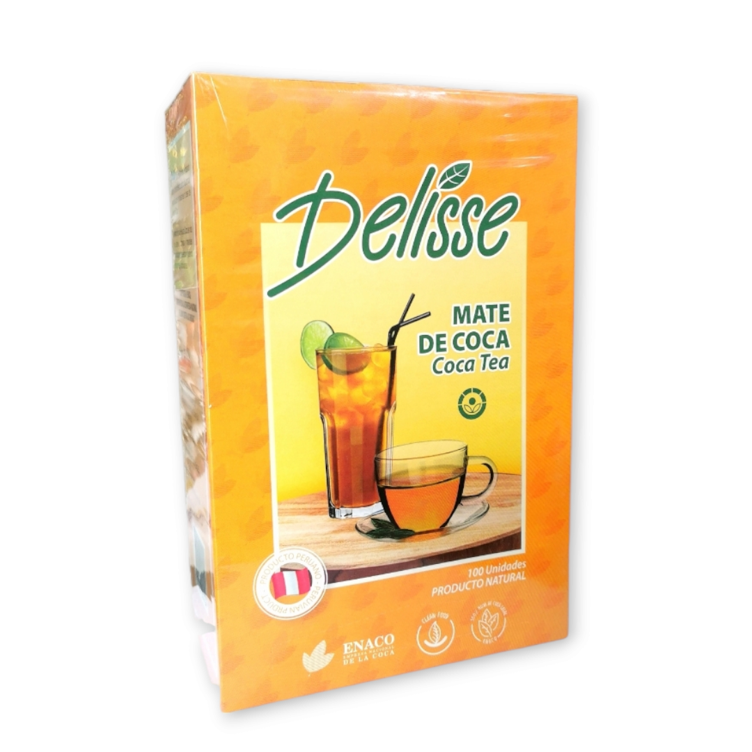 Té Delisse Mate de Coca - Energía Natural 100% Digestivo