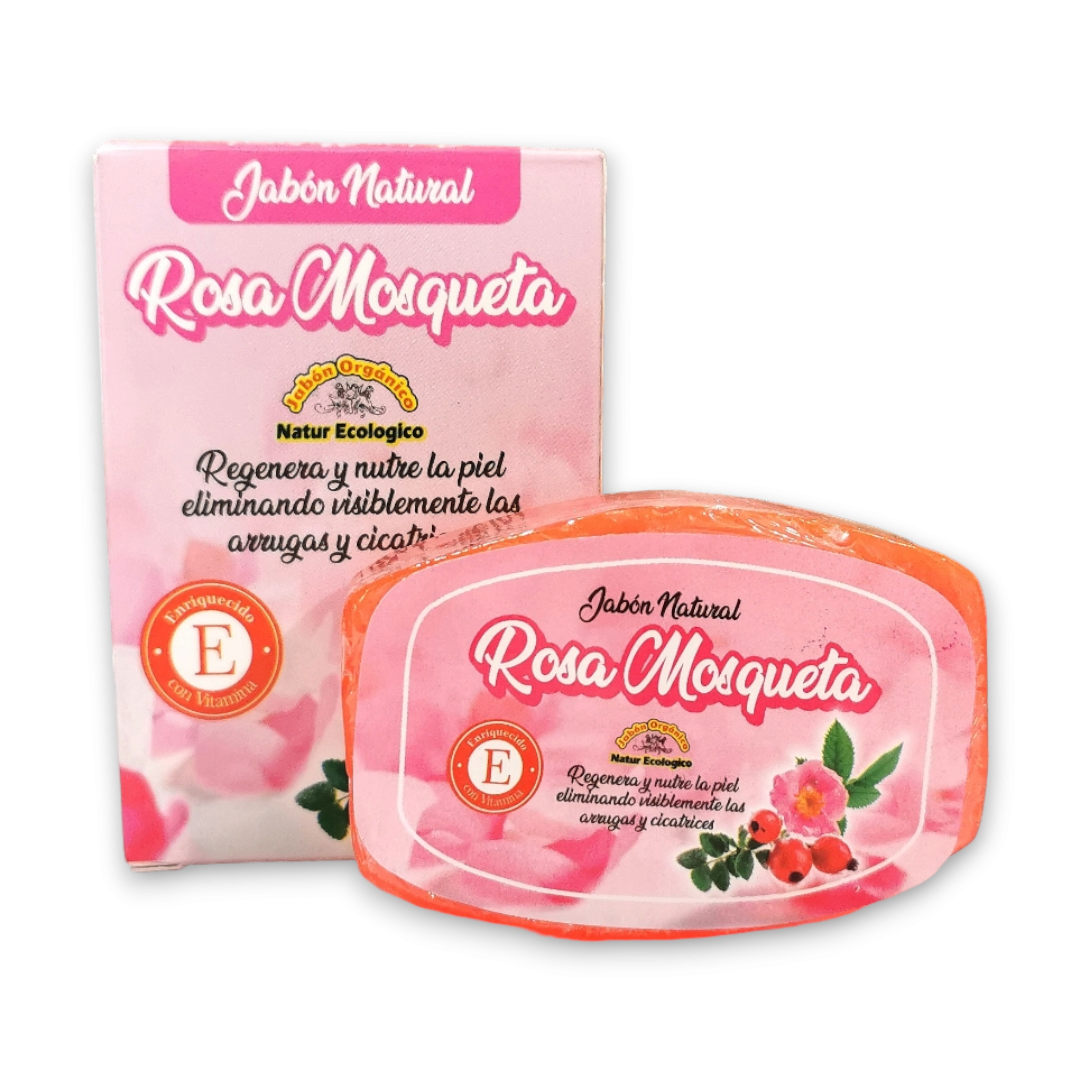 Jabón Natural Rosa Mosqueta