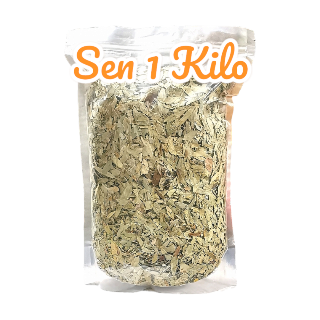 Hojas de Sen Natural 1 kilo .