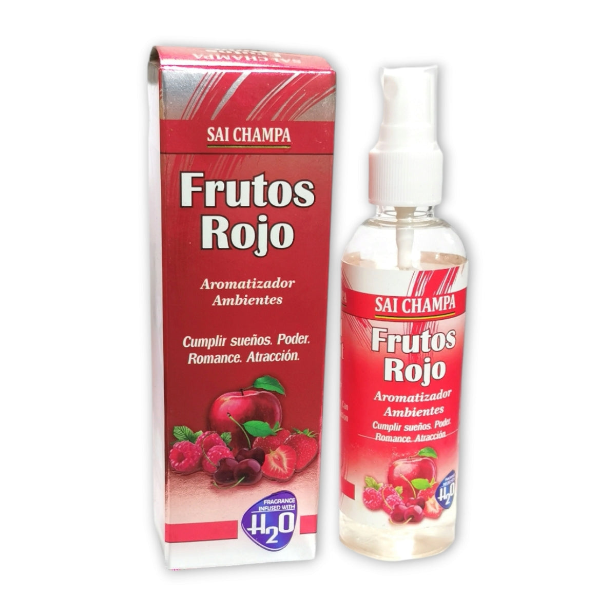 Aromatizador Ambiental frutos Rojos Sai Champa Spray