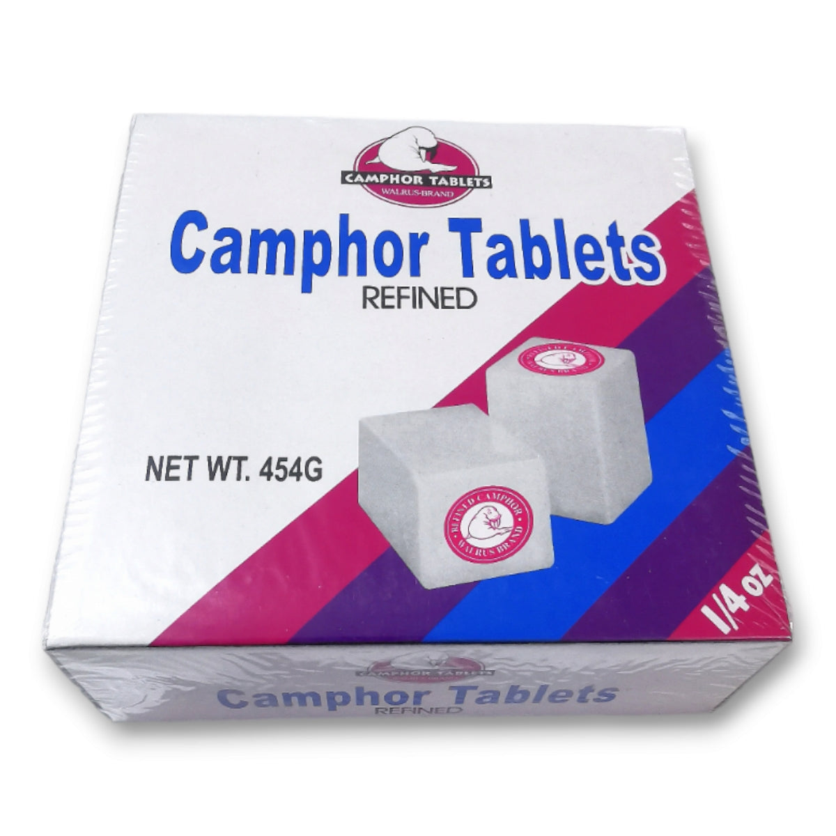 Alcanfor en tabletas 16 calugas 64 unidades