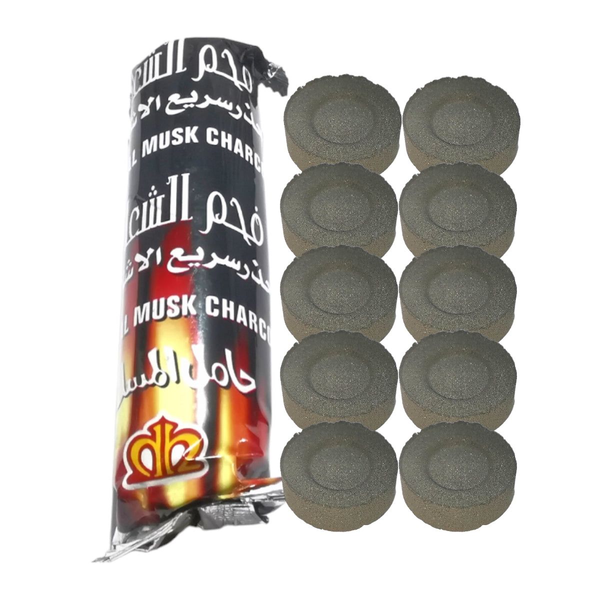 Carbón para Sahumerio 10 unidades extra duración