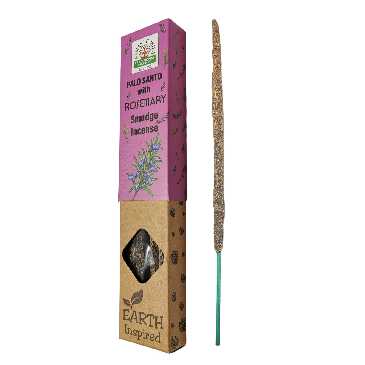 Incienso Palo Santo + Romero 48 gr 9 varitas Premium