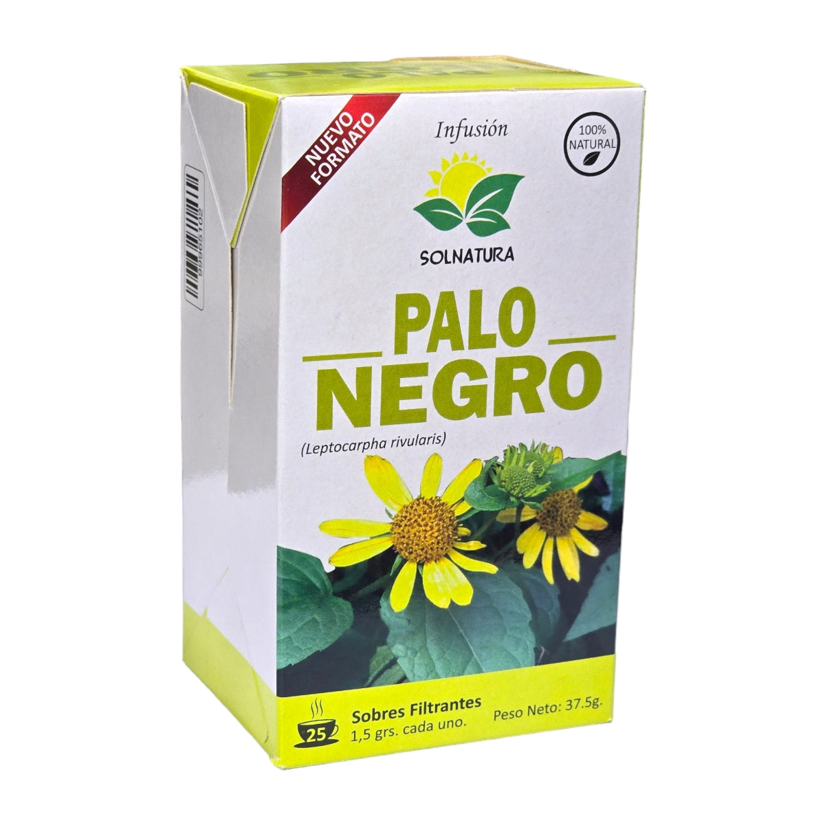 Té de Palo Negro Sol Natura 25 bolsitas