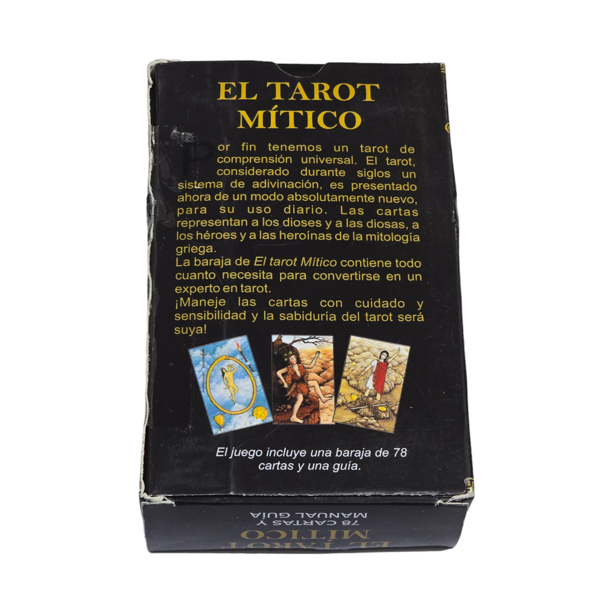 Tarot Mítico 78 Cartas + guía Edición Alternativa