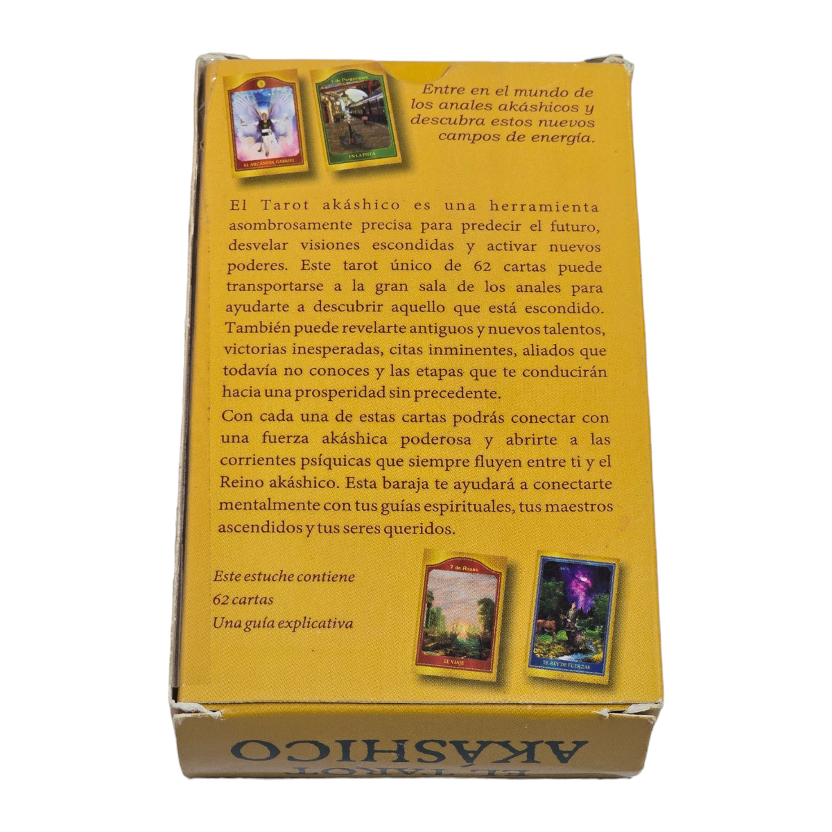 Tarot Akáshico 62 Cartas + guía Edición Alternativa