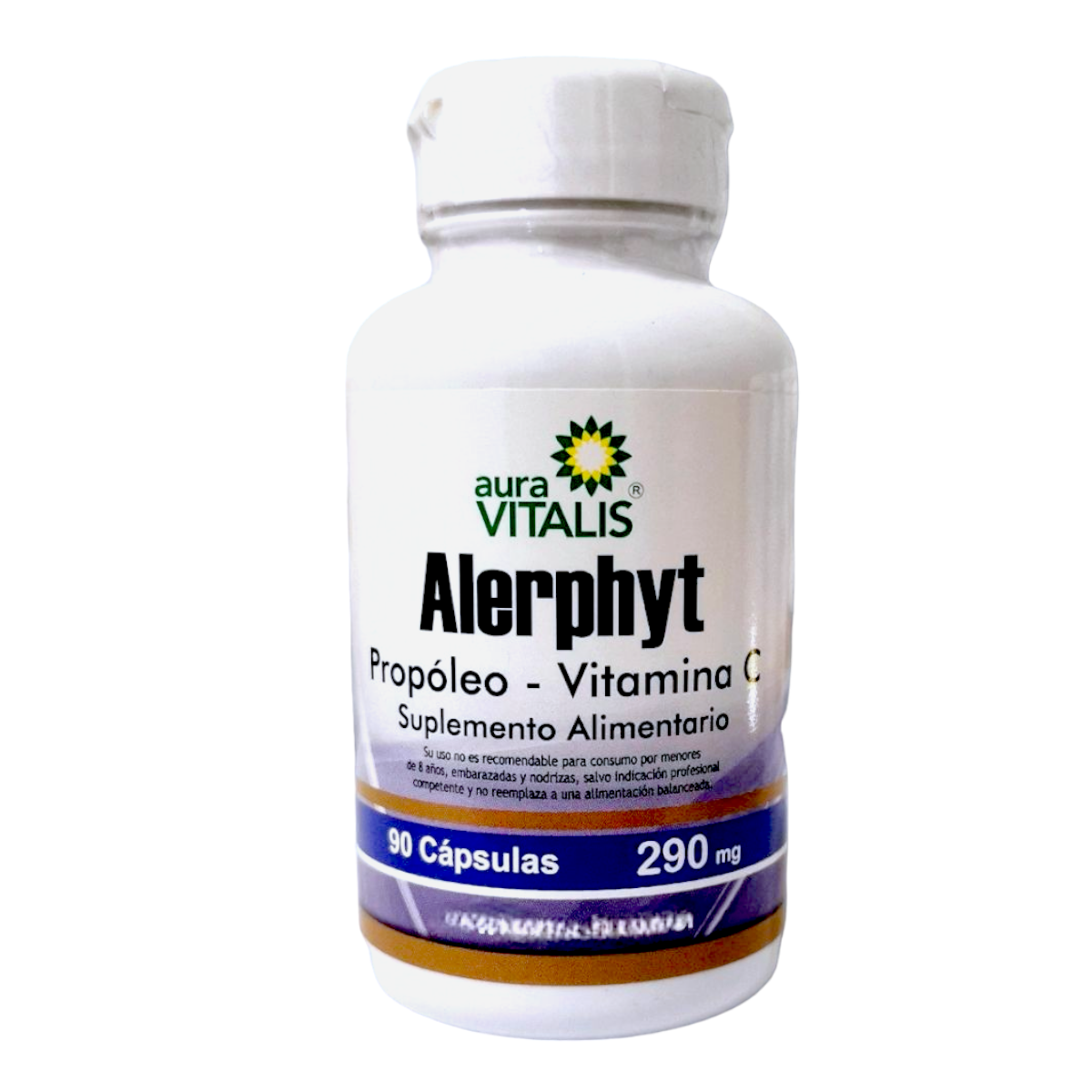 Alerphyt 90 cápsulas Propóleo + Vitamina C 290 mg