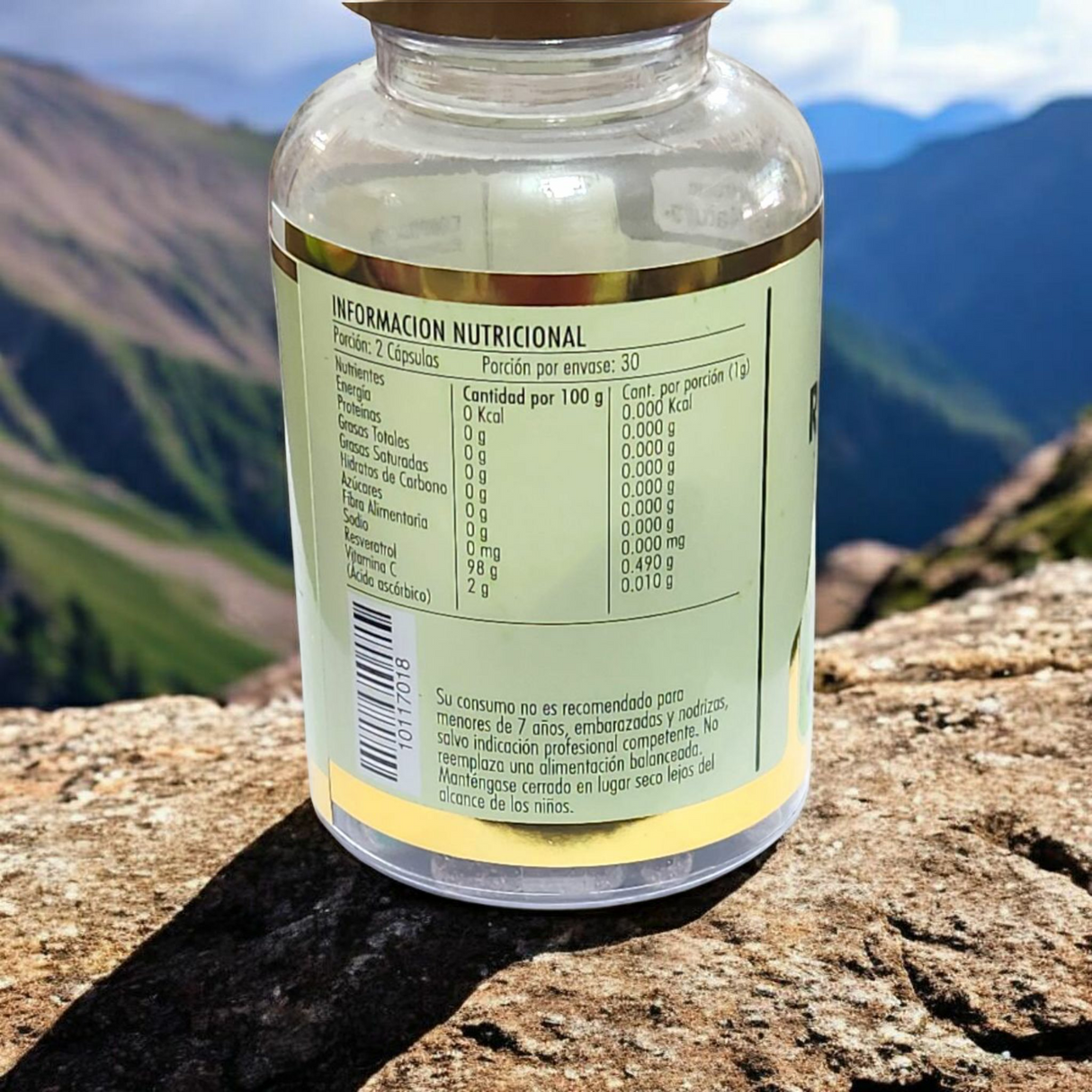 Resveratrol Plus 60 cápsulas 500 mg