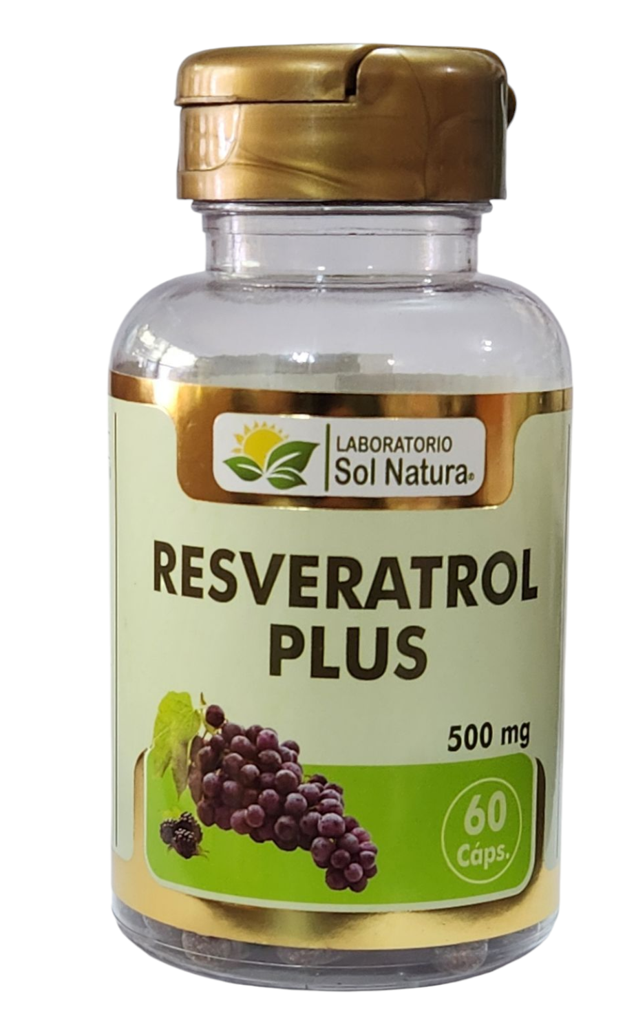 Resveratrol Plus 60 cápsulas 500 mg
