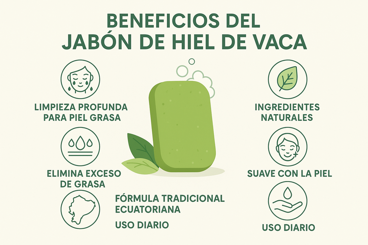 Beneficios del jabón de hiel de vaca en español