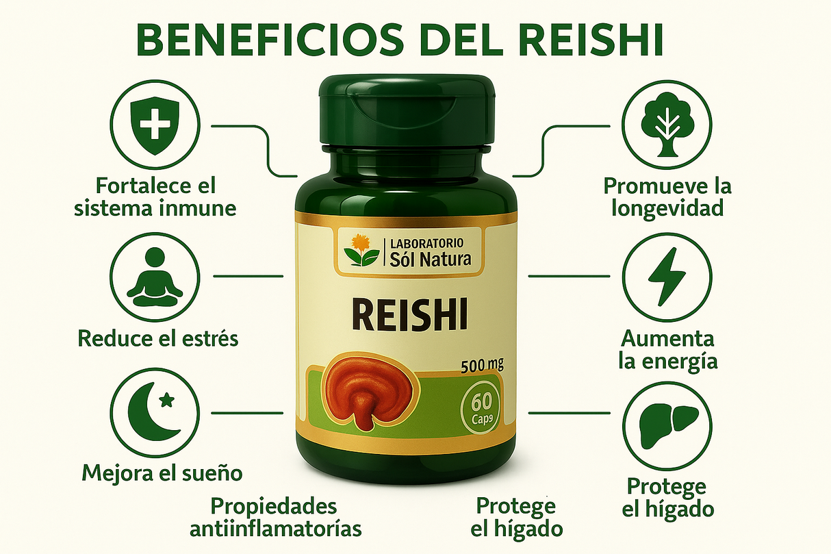 Beneficios del Reishi