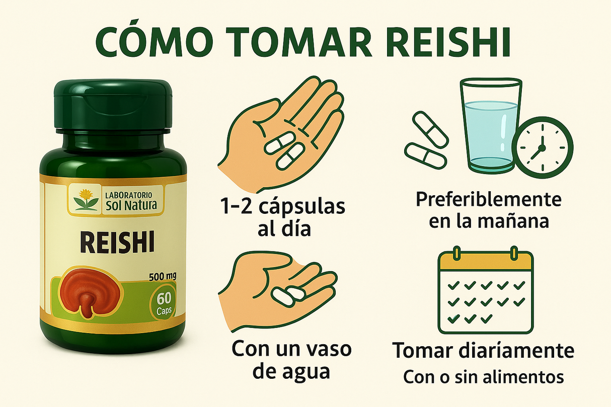 Cómo tomar Reishi