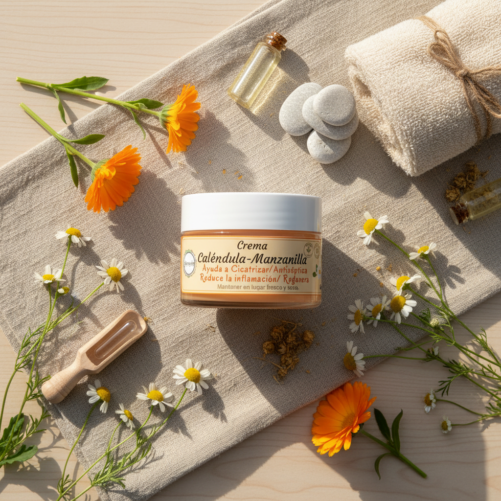 Crema Caléndula - Composición spa natural