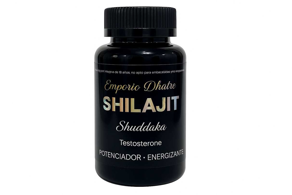 Réplica del frasco de Shilajit