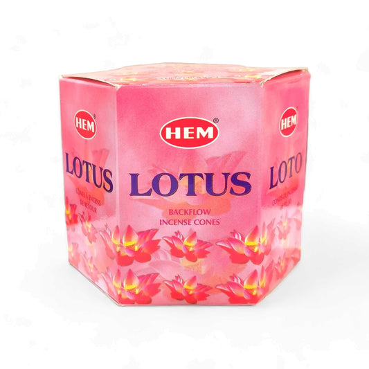 Conos Cascada de incienso 20 unidades Aroma Lotus