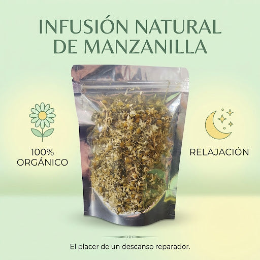 Infusión Natural de Manzanilla – Flor Orgánica a Granel