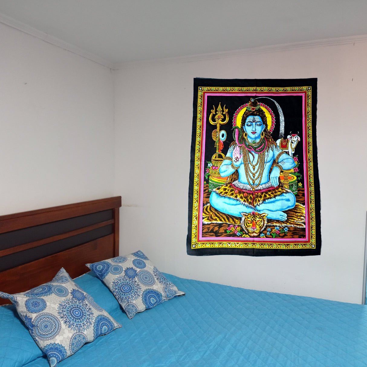 Mural Shiva Meditando - Almayun Mural