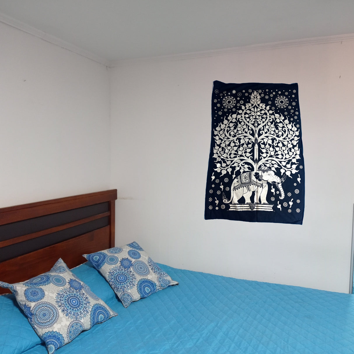 Mural Elefante + Árbol de la vida - Almayun mural