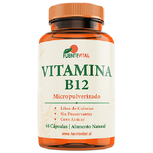 Vitamina B12 60 Cápsulas Vegetales - Almayun Cápsulas