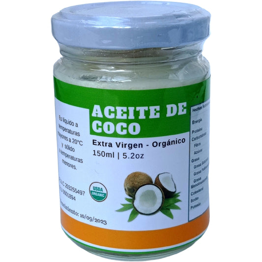 Aceite de coco organico 150 ml - Almayun aceite