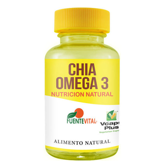 Chía Omega 3 60 Cápsulas Vegetales - Almayun Cápsulas