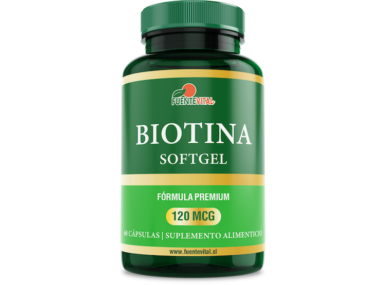 Biotina 60 Cápsulas Blandas - Almayun Cápsulas
