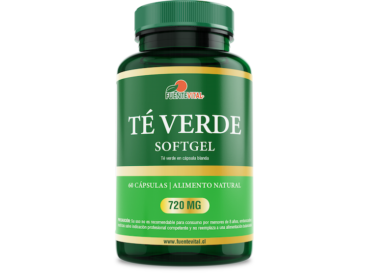 Té Verde 60 Cápsulas Blandas - Almayun Cápsulas