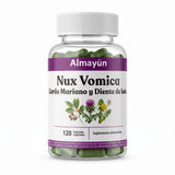 Nux Vomica Cardo Mariano y Diente de León · Pack 3 frascos (360 cápsulas)