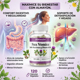 Nux Vomica Cardo Mariano y Diente de León 120 Cápsulas
