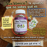 Nux Vomica Cardo Mariano y Diente de León 120 Cápsulas