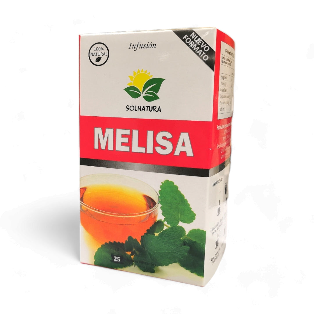 Té de Melisa Sol Natura 25 bolsitas