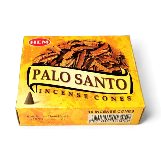 Conos de incienso Palo santo