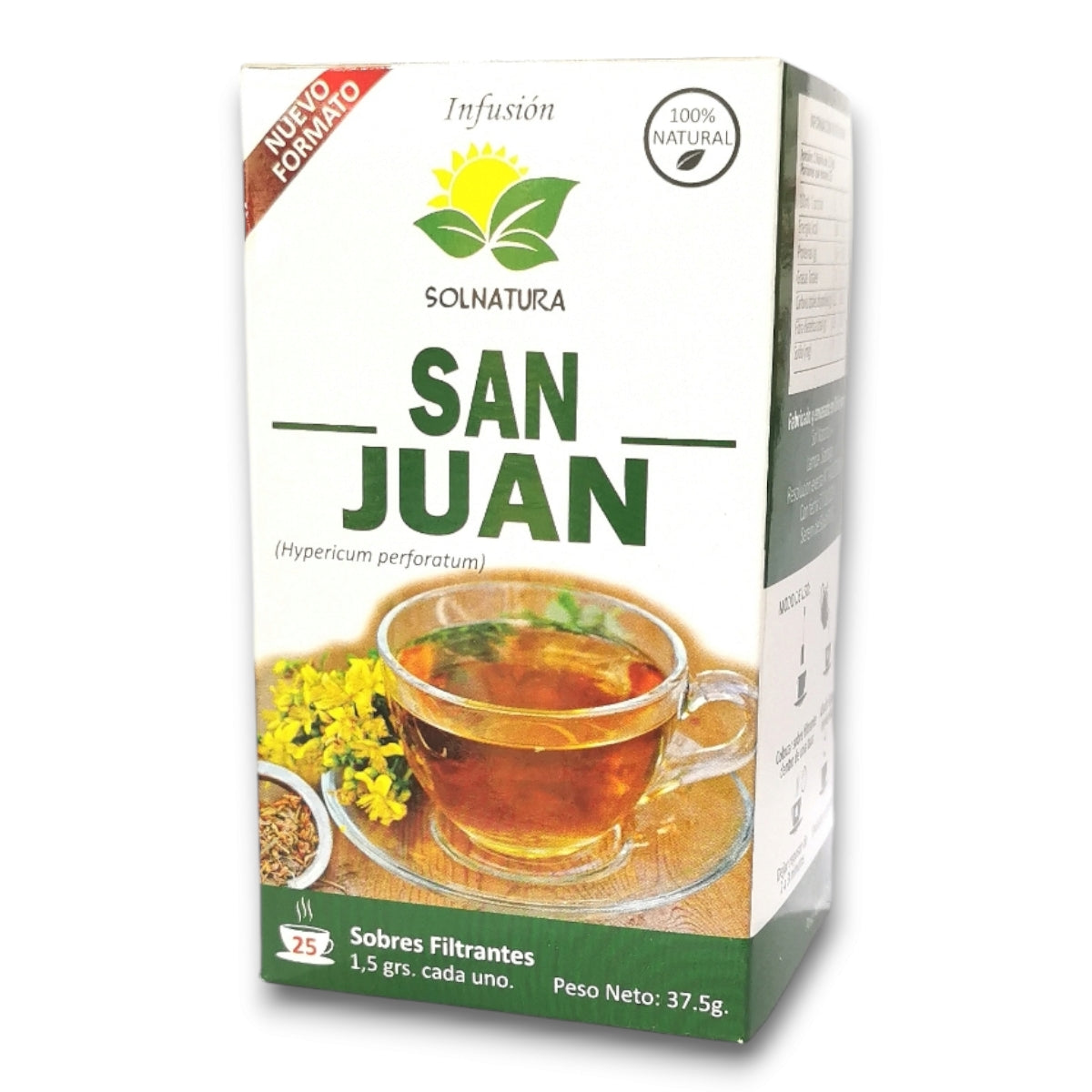 Té San Juan Sol Natura 25 bolsitas