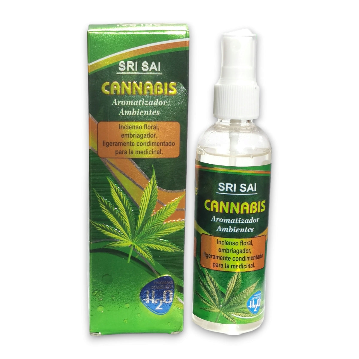 Aromatizador Ambiental Cannabis Sri Sai  Spray