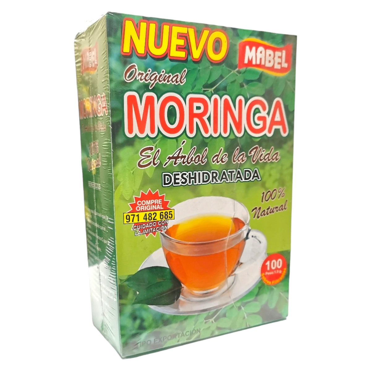 Té de Moringa 100 Bolsitas