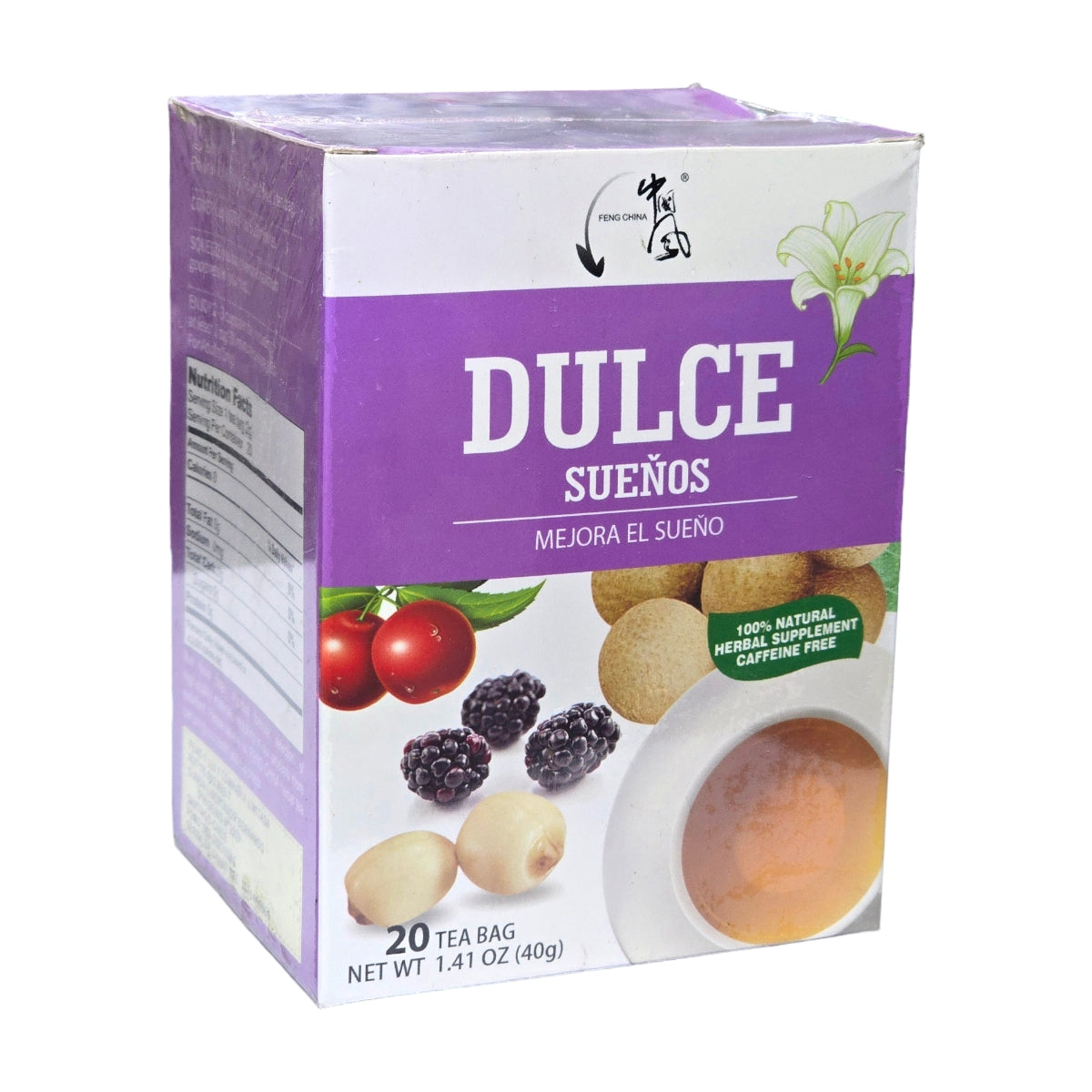 Té Dulces Sueños Feng China 20 bolsitas