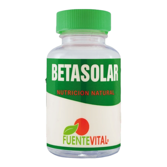 Betacaroteno - Betasolar 60 cápsulas FuenteVital