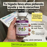 Nux Vomica Cardo Mariano y Diente de León 120 Cápsulas