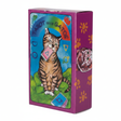 Vista lateral caja Tarot de los Gatos edición alternativa