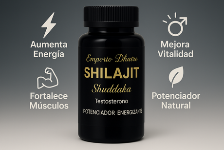 Imagen de beneficios del Shilajit - Emporio Dhatre