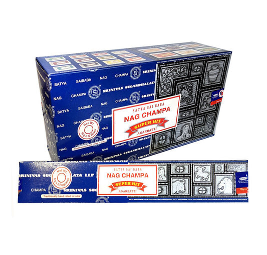 Inciensos Duo Nag Champa-Super Hit - 3 Cajistas - Almayun Inciensos