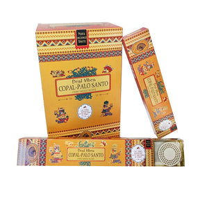 Inciensos Copal - Palo Santo 3 Cajitas - Desi Vibes - Almayun Inciensos
