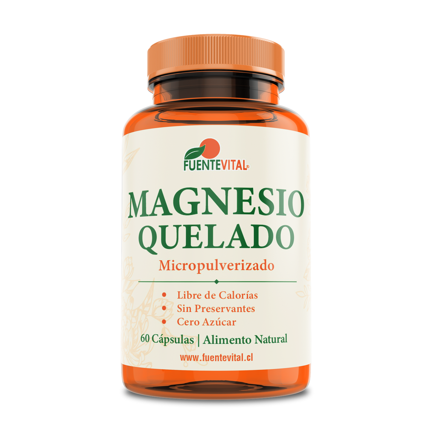 Magnesio Quelado 60 Cápsula - Almayun Cápsulas