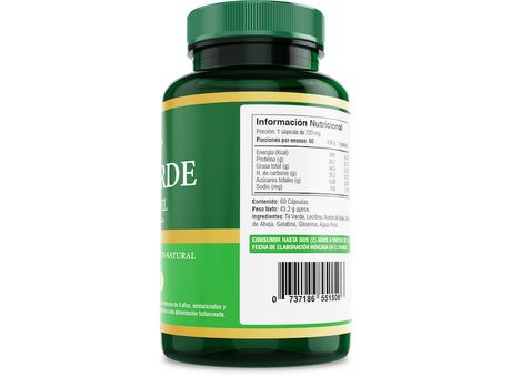 Té Verde 60 Cápsulas Blandas - Almayun Cápsulas
