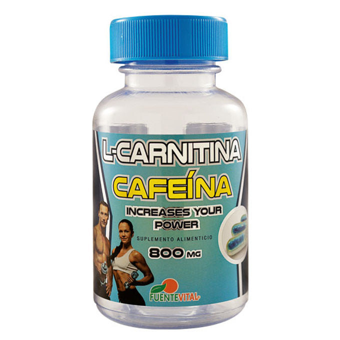 L Carnitina Cafeína 60 Cápsulas Vegetales - Almayun Cápsulas