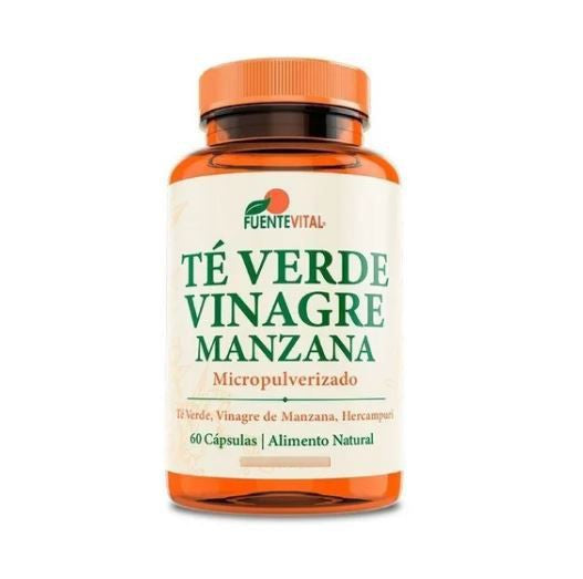 Té verde vinagre de manzana 60 Cápsulas Vegetales - Almayun Cápsulas