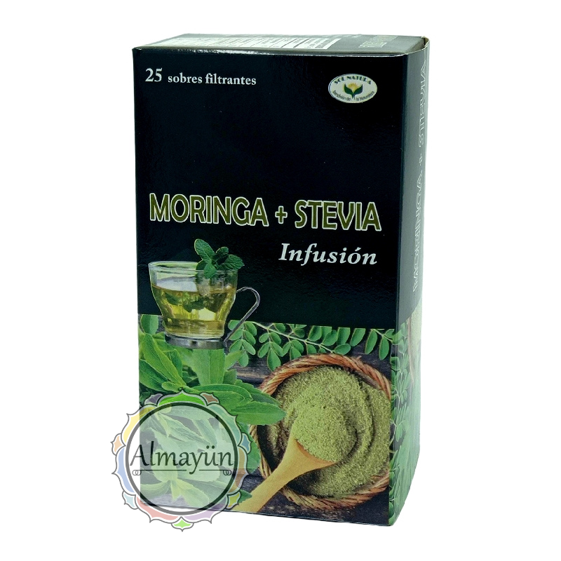 Té Moringa + Stevia 25 Bolsitas - Almayun té